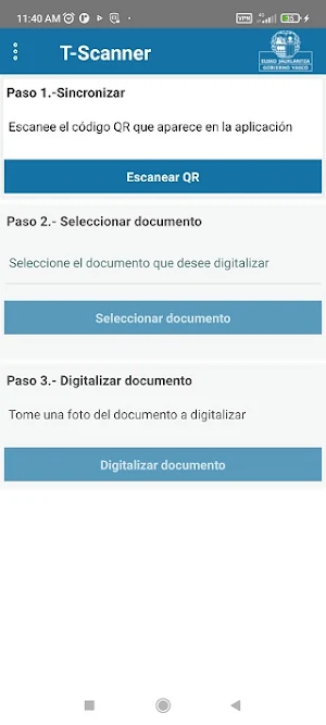 TramitaScanner Screenshot 0