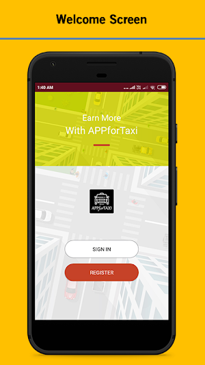 APPforTaxi Driver Screenshot 1