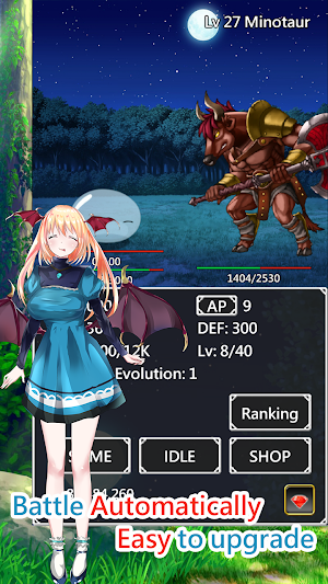 Slime Evolutionary Path - Strategy idle game Screenshot 1