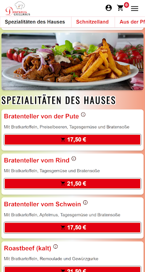 Dorfkrug Grillhaus Screenshot 1