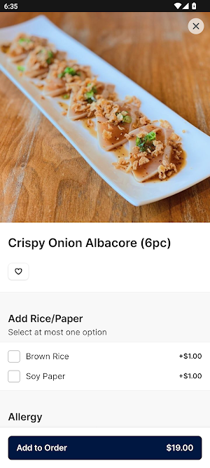 Kombu Sushi LA Screenshot 2