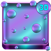 Neon 3D Next Launcher theme