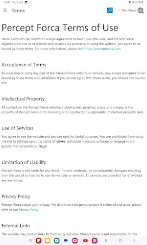 Percept For CA Screenshot 2