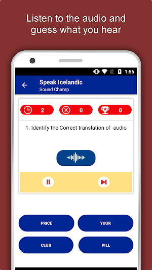 Speak Icelandic : Learn Icelandic Language Offline Screenshot 3