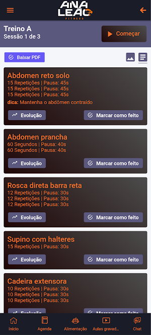 ANA LEÃO FITNESS Screenshot 3