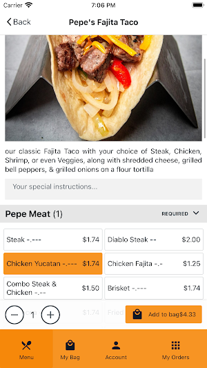 Grab N Go Tacos Screenshot 3
