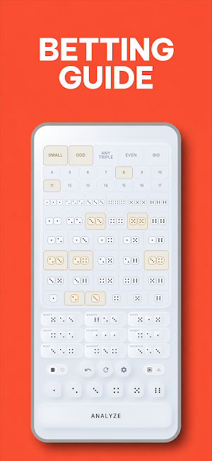 Lucky Sic Bo Analyzer Screenshot 2