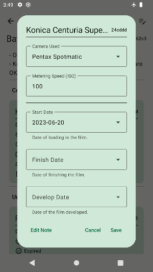 poc's Film Tracker Screenshot 3