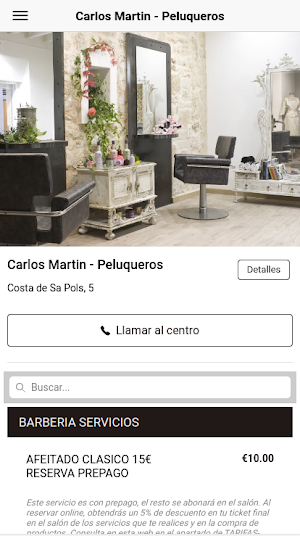 Carlos Martín Peluqueros Screenshot 0