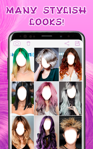 Hairstyles for your face Screenshot 1