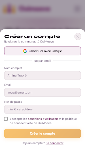 Ouimoove Screenshot 3