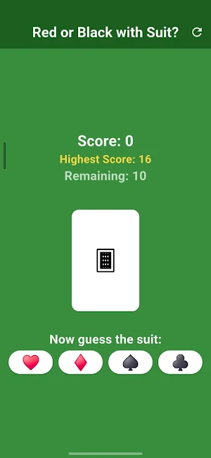 Card Guesser Screenshot 2
