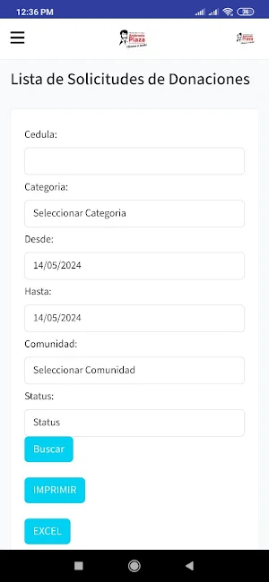 Gestión Social Plaza Screenshot 3