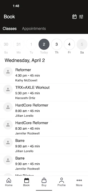 Pilates-4-Virginia Beach Screenshot 1
