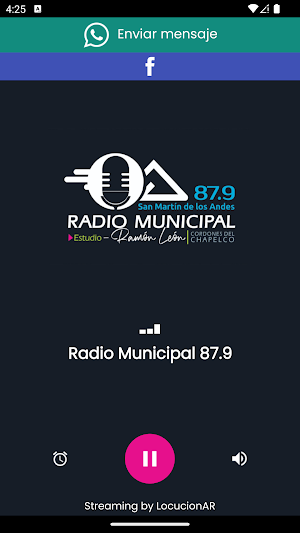 Radio Municipal 87.9 Screenshot 0