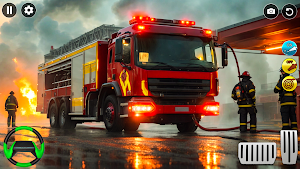 Firefighter Truck Simulator 3D Screenshot 0