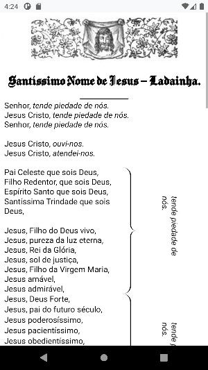 Litanias Católicas Screenshot 1