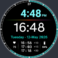 SHL Charting Time Watch Face