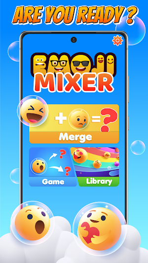 Emoji Merge Kitchen, Moji Game Screenshot 0