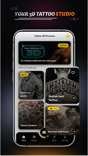 Inkhunter : 3D Tattoo Preview Screenshot 0