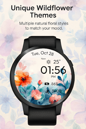 Wildflower WatchFace Screenshot 3
