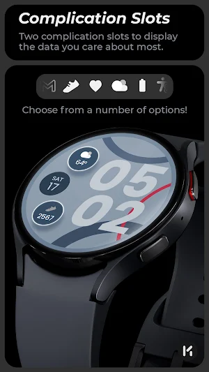 Orbital Rings Watch Face Screenshot 3