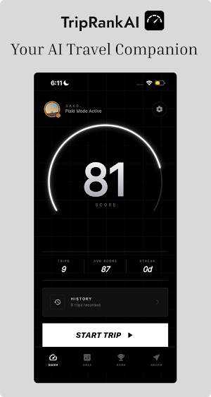 TripRank AI - Driving Score Screenshot 0