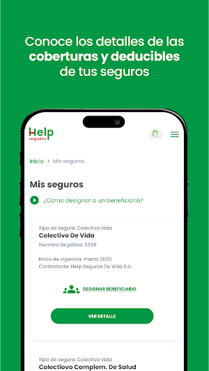 Help Seguros Screenshot 1