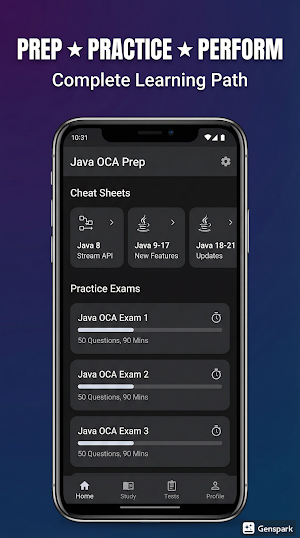 Java Quiz & Interview Prep Screenshot 1
