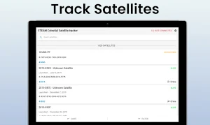 Celestial Satellite Tracker Screenshot 0