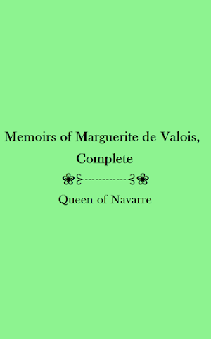 Memoirs of Marguerite de Valois - eBook Screenshot 3