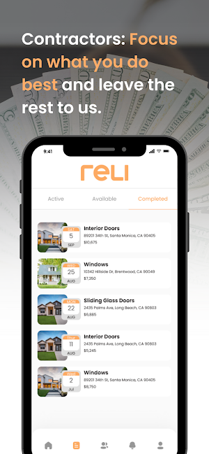Reli Contractor Screenshot 1