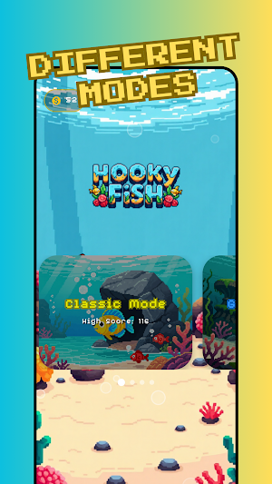 Hooky Fish - beat your score Screenshot 1