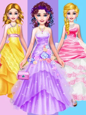 Dress Up Girls Game : Stylist - Fashion Salon Screenshot 1