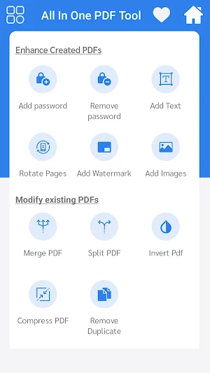 Advance PDF Utility Tools Screenshot 1