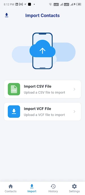 Contact Exporter Screenshot 1