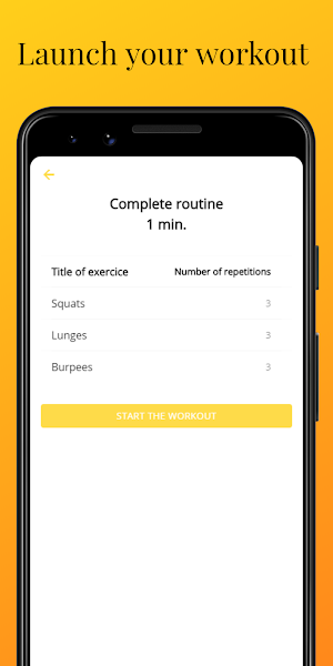 AMRAP Timer Screenshot 3