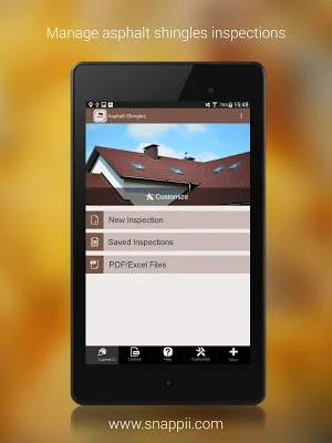 Asphalt Shingles Inspection Screenshot 0