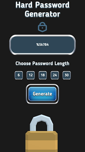 Hard Password Generator Screenshot 0
