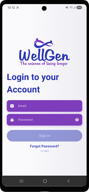 WellGen Sport Screenshot 0