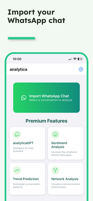 analytica - AI chat analysis Screenshot 0