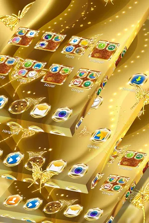Golden Launcher screenshot 5