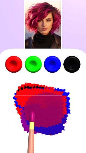 Coloring Hairdresser Screenshot 0