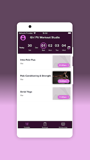 GirlFit Workout Studio Screenshot 1