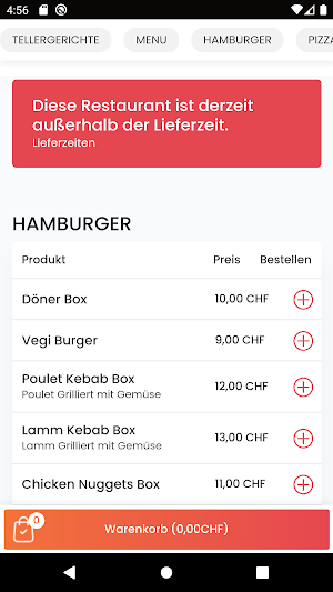 DEMO Qrmenue Restorant Screenshot 2