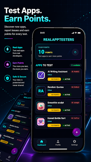 12 Testers - RealAppTesters Screenshot 0