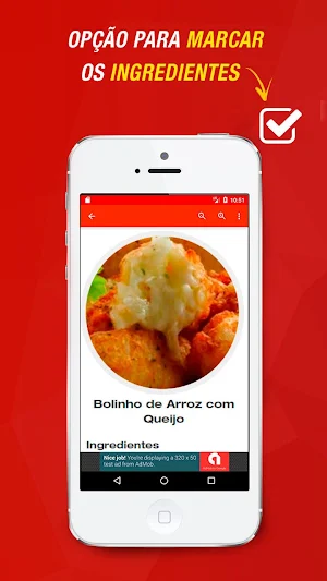 Receitas de Petiscos Screenshot 1