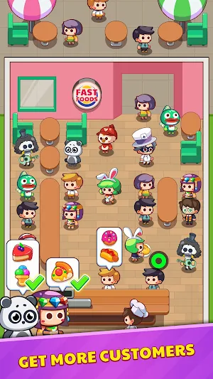 Food Story: Idle Games Screenshot 2