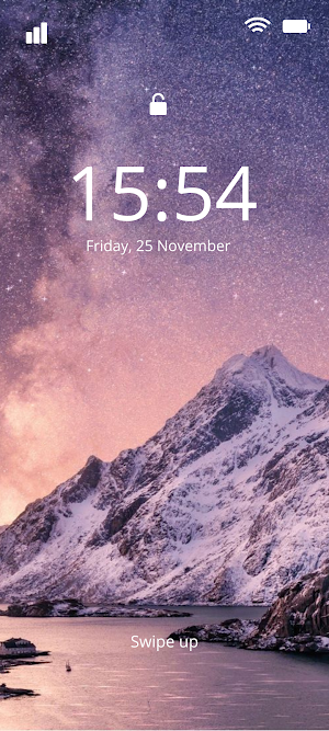Aesthetic Snowberg Wallpaper Screenshot 2