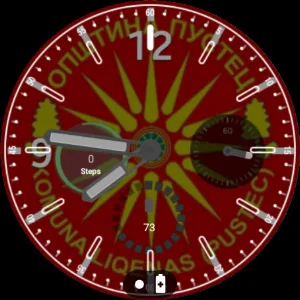 Pustec Flag Watchface Screenshot 3